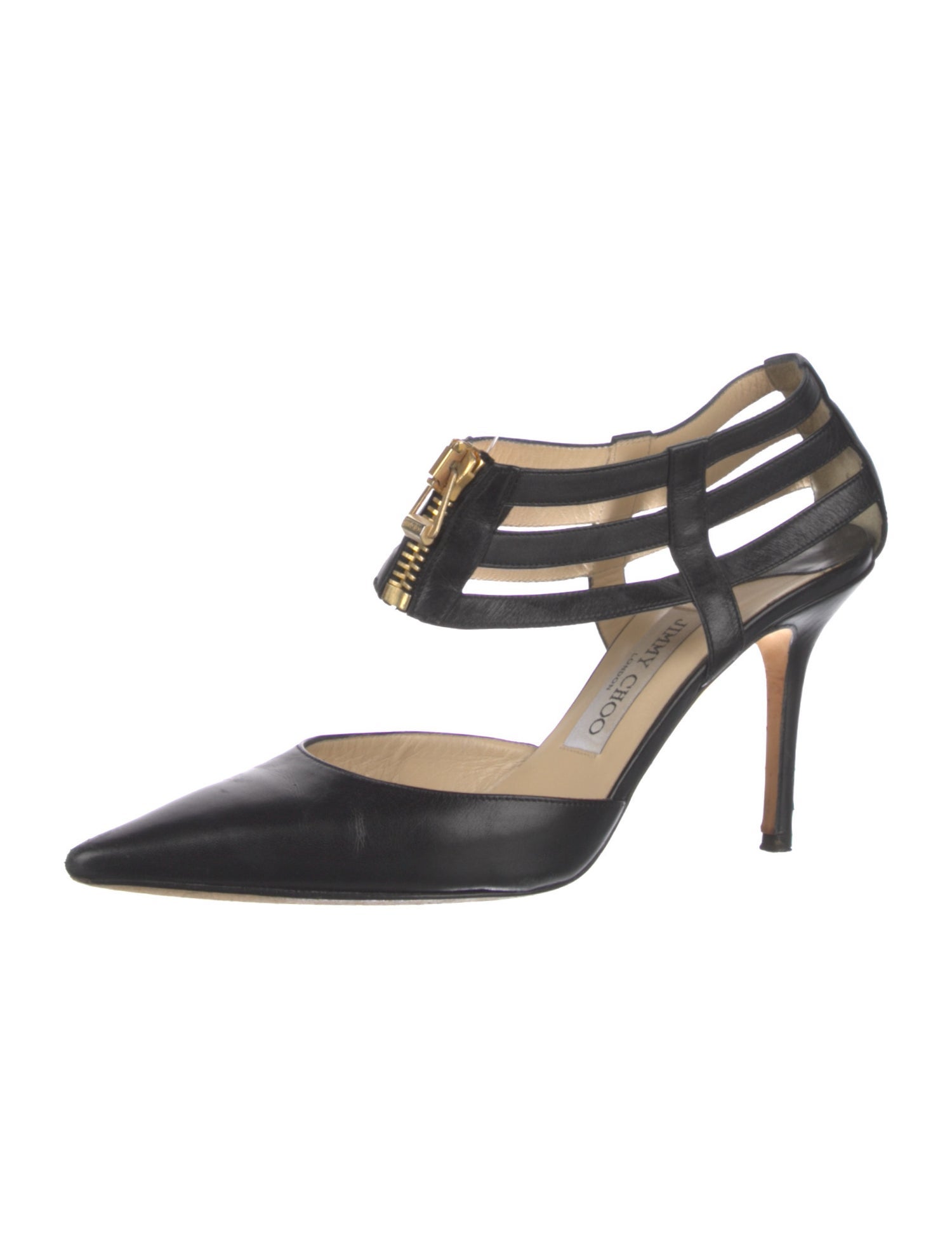 Jimmy Choo Leather D'Orsay Pumps