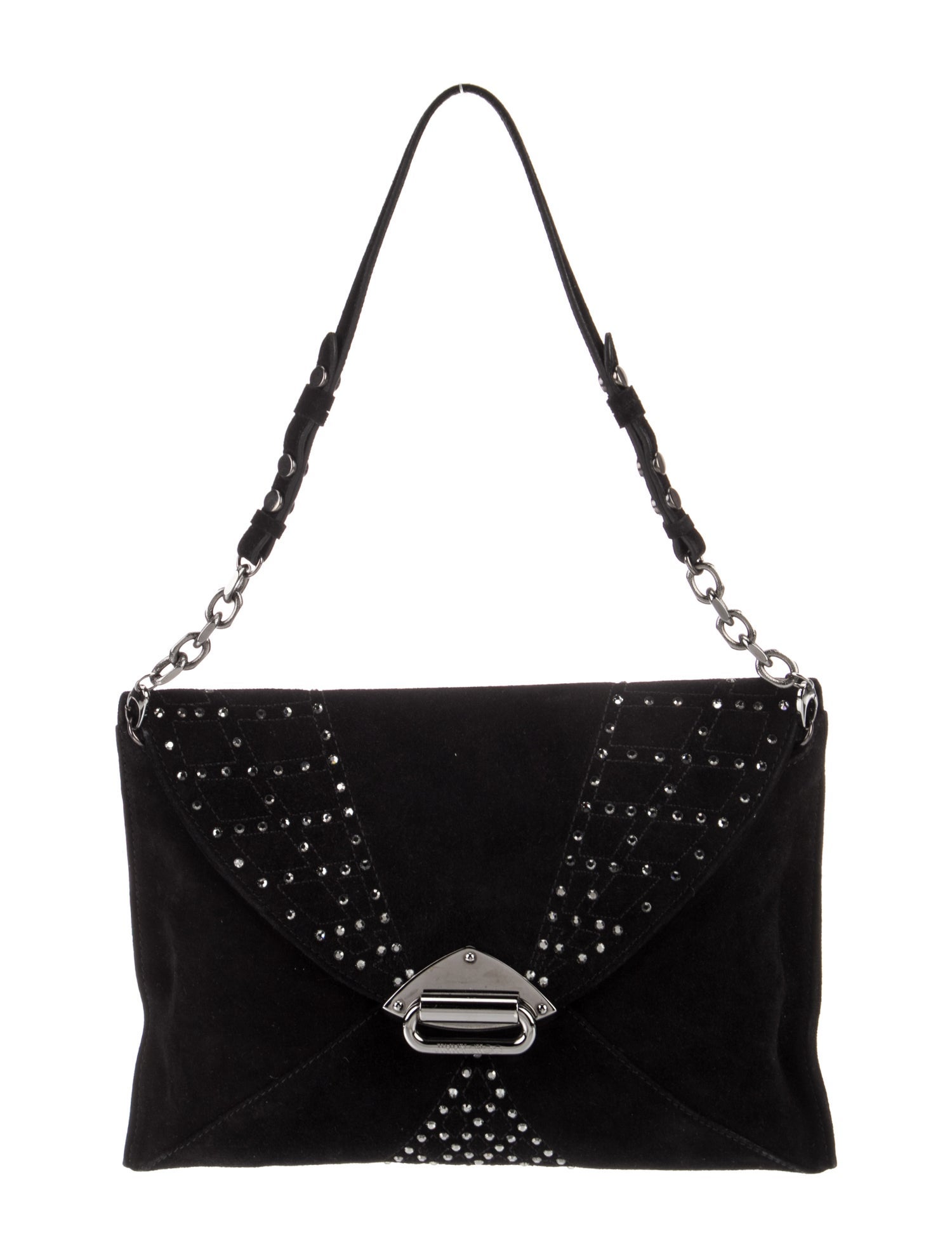 Jimmy Choo Suede Shoulder Bag