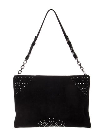 Jimmy Choo Suede Shoulder Bag