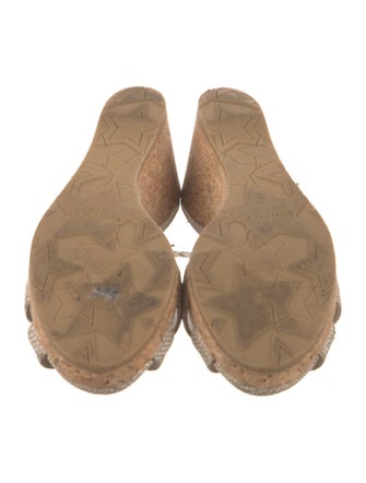 Jimmy Choo Leather Slides