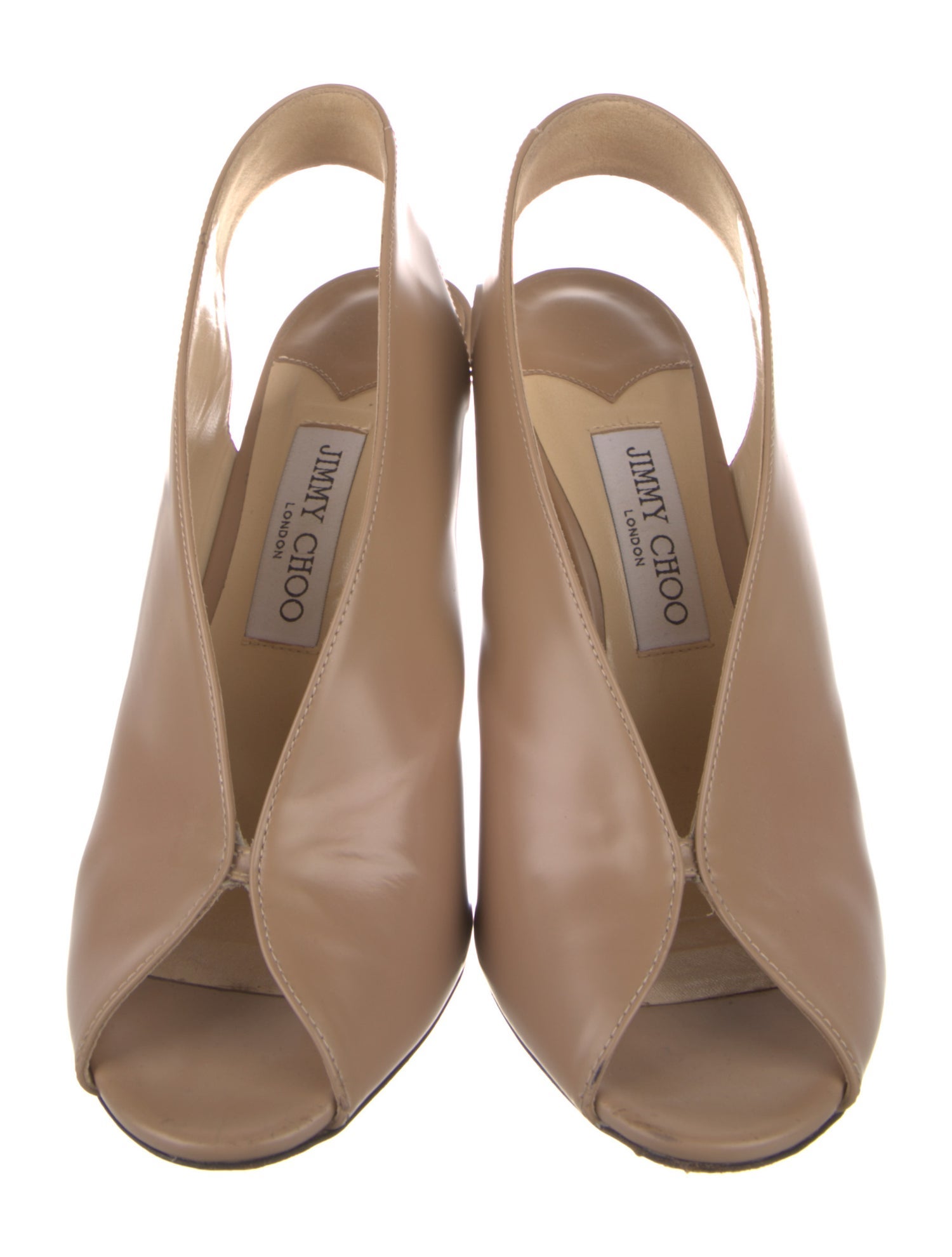 Jimmy Choo Leather Slingback Pumps