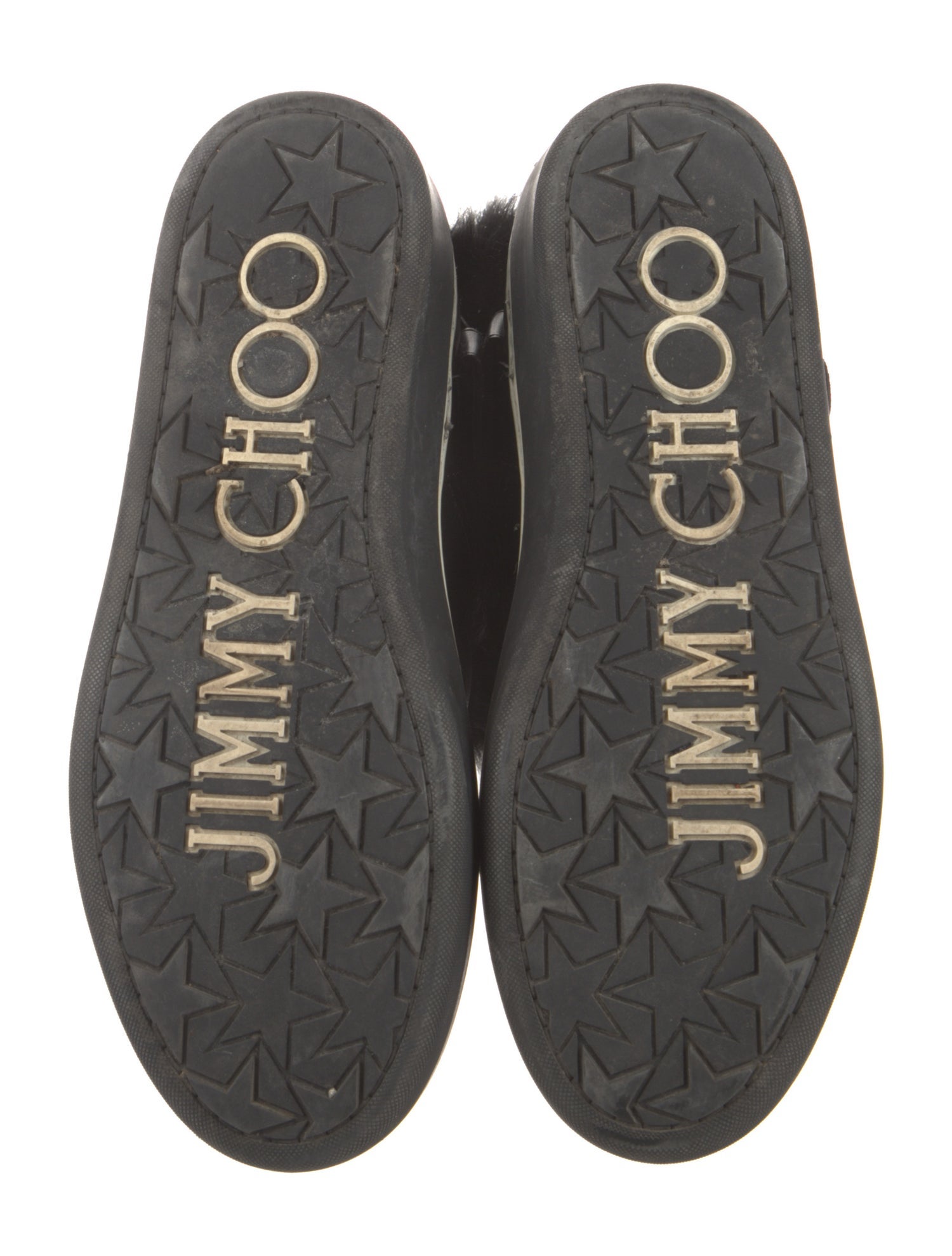 Jimmy Choo Leather Lace-Up Boots