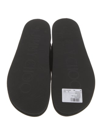 Jimmy Choo Leather Flip Flops