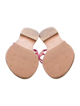 Jimmy Choo Leather Slides