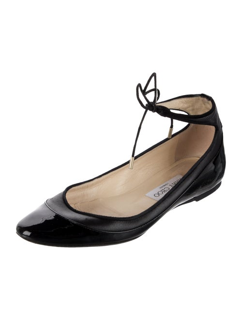 Jimmy Choo Patent Leather Flats