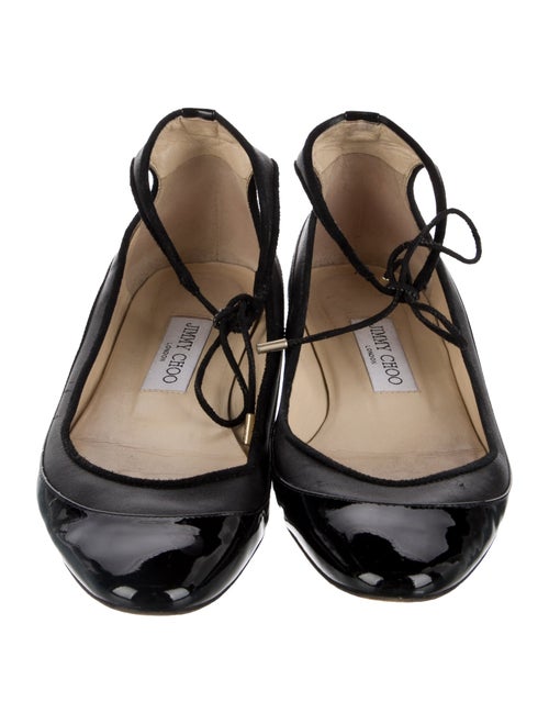 Jimmy Choo Patent Leather Flats