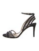 Jimmy Choo Mesh Mesh Accents Sandals