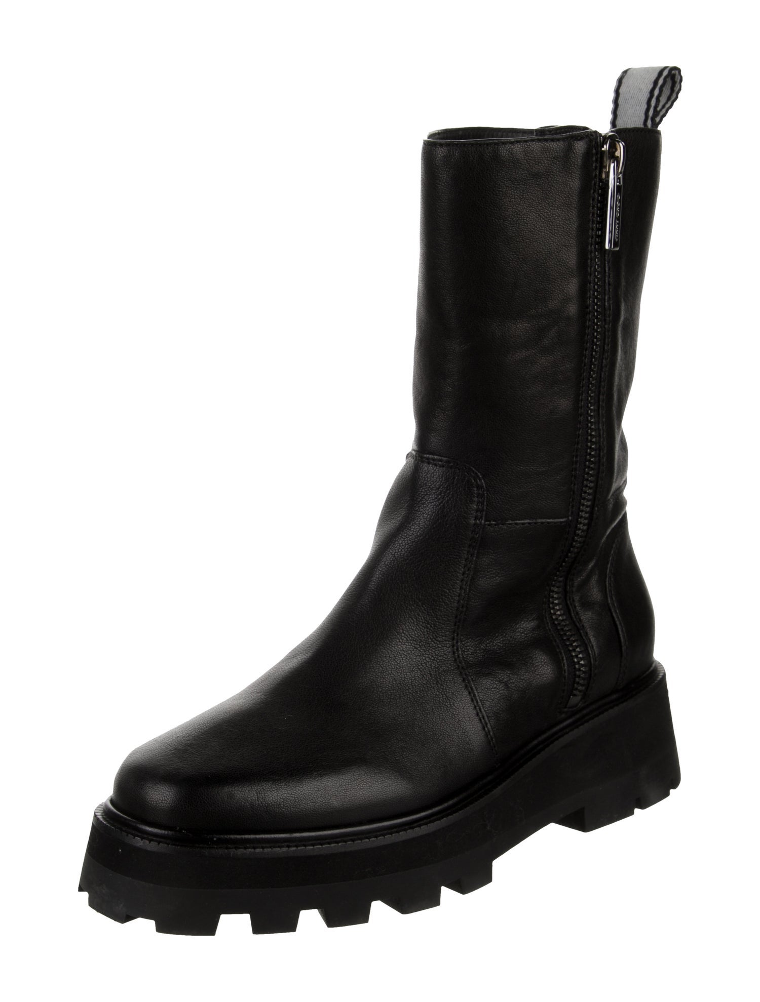 Jimmy Choo Leather Moto Boots