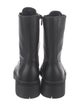 Jimmy Choo Leather Combat Boots
