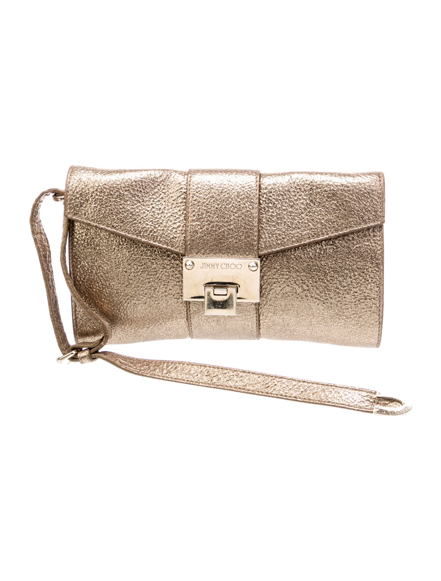 Jimmy Choo Leather Clutch