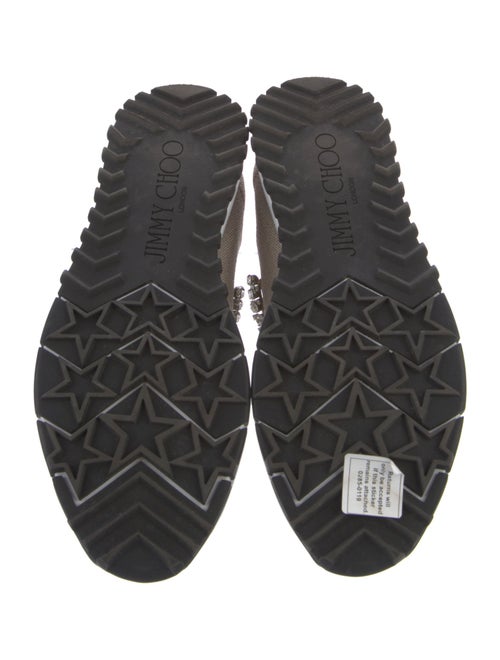 Jimmy Choo Crystal Embellishments Sock Sneakers