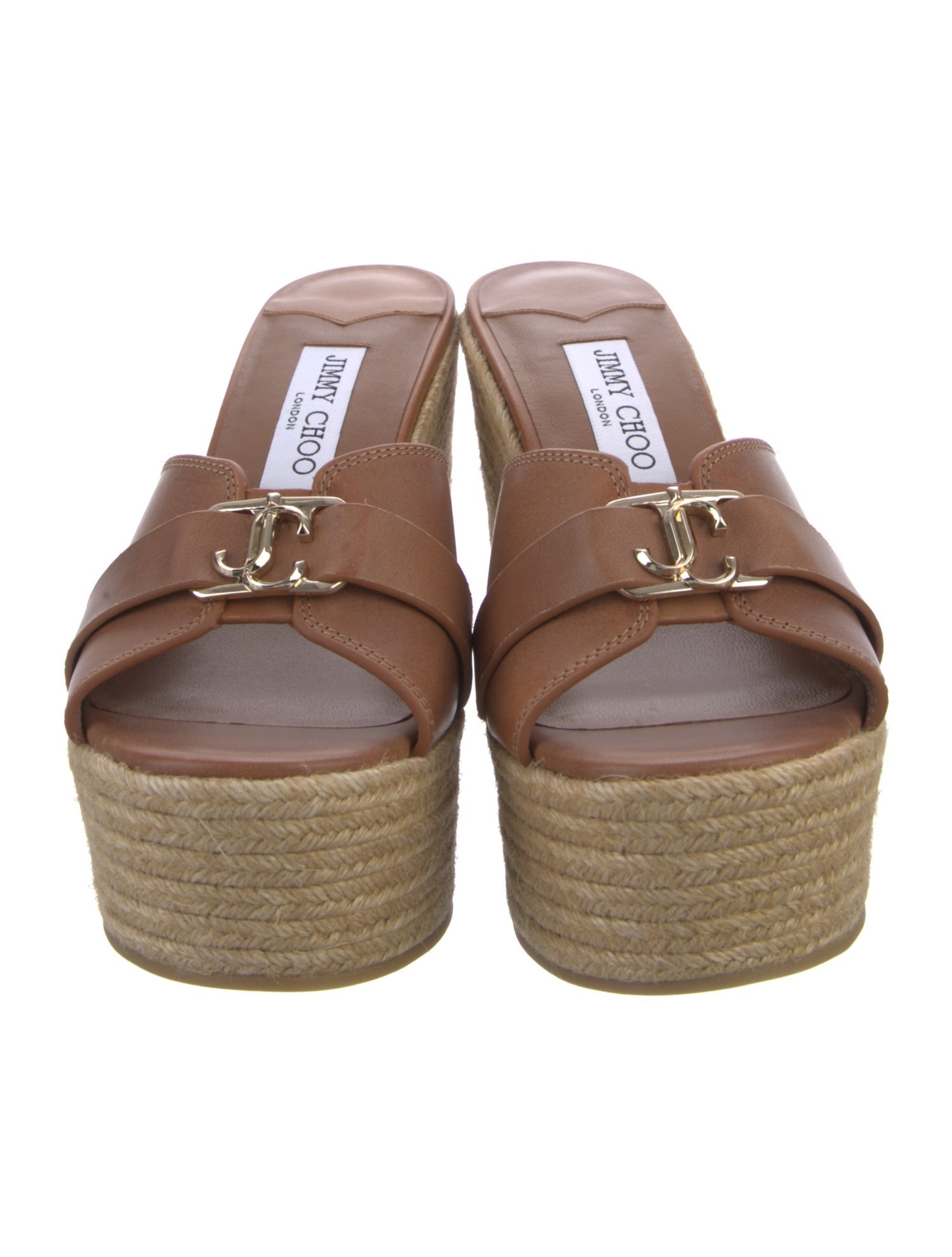 Jimmy Choo Leather Espadrilles