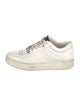Jimmy Choo Leather Lasercut Accents Sneakers
