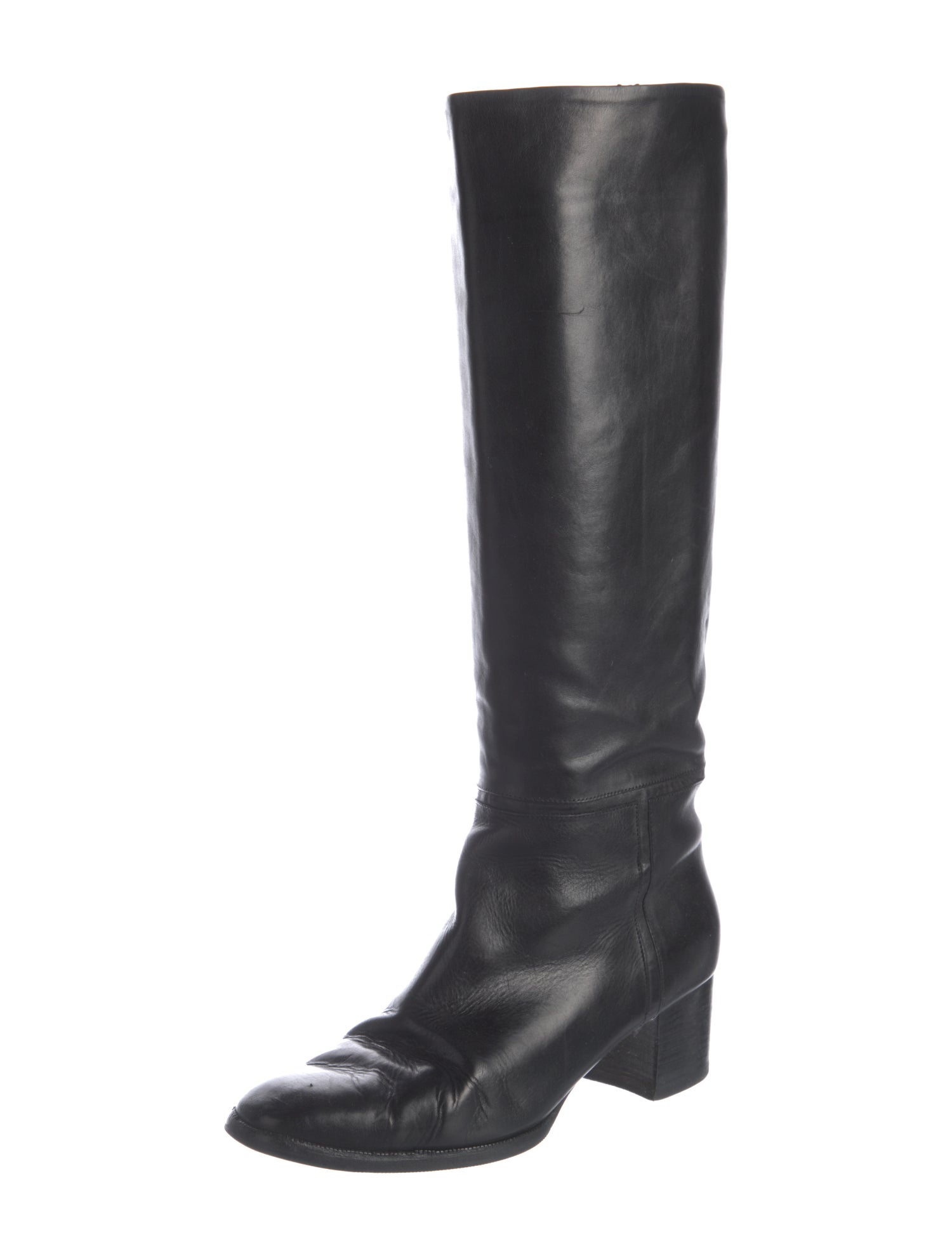 Jimmy Choo Leather Riding Boots
