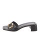Jimmy Choo Leather Slides