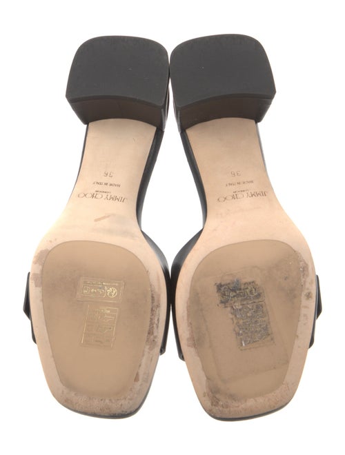 Jimmy Choo Leather Slides