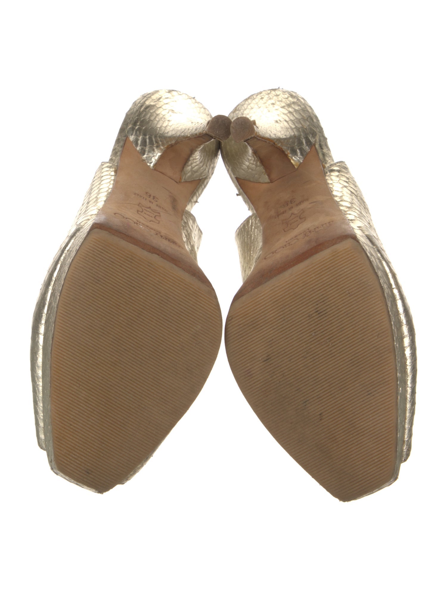 Jimmy Choo Leather Slingback Pumps