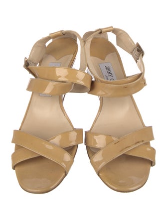 Jimmy Choo Patent Leather Sandals