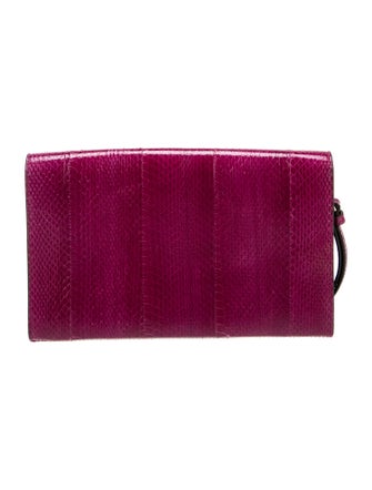 Jimmy Choo Snakeskin Clutch