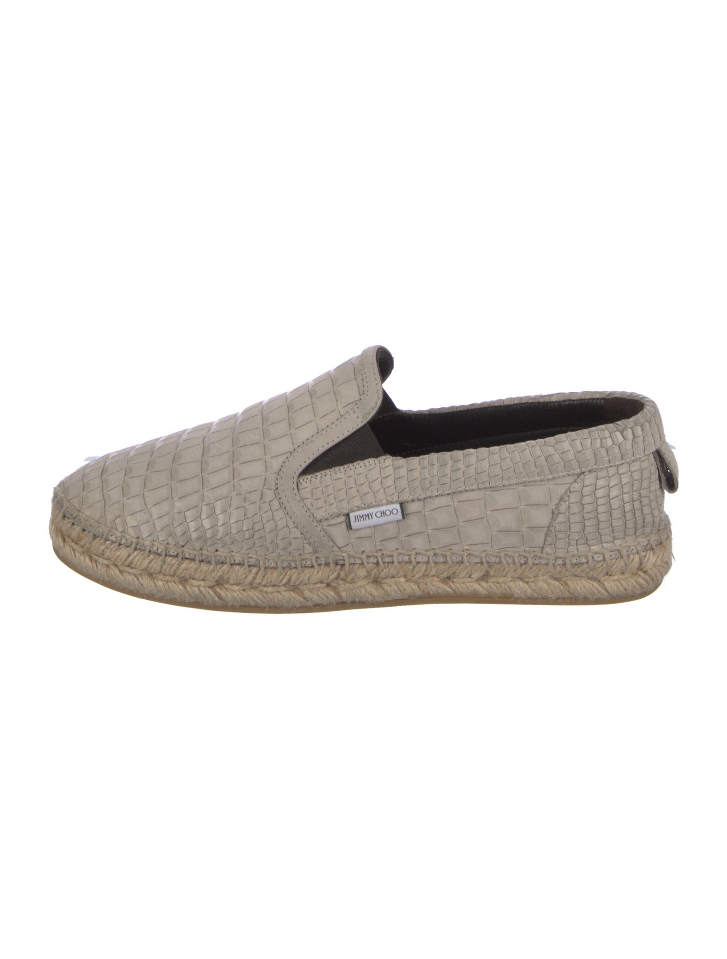 Jimmy Choo Leather Espadrilles