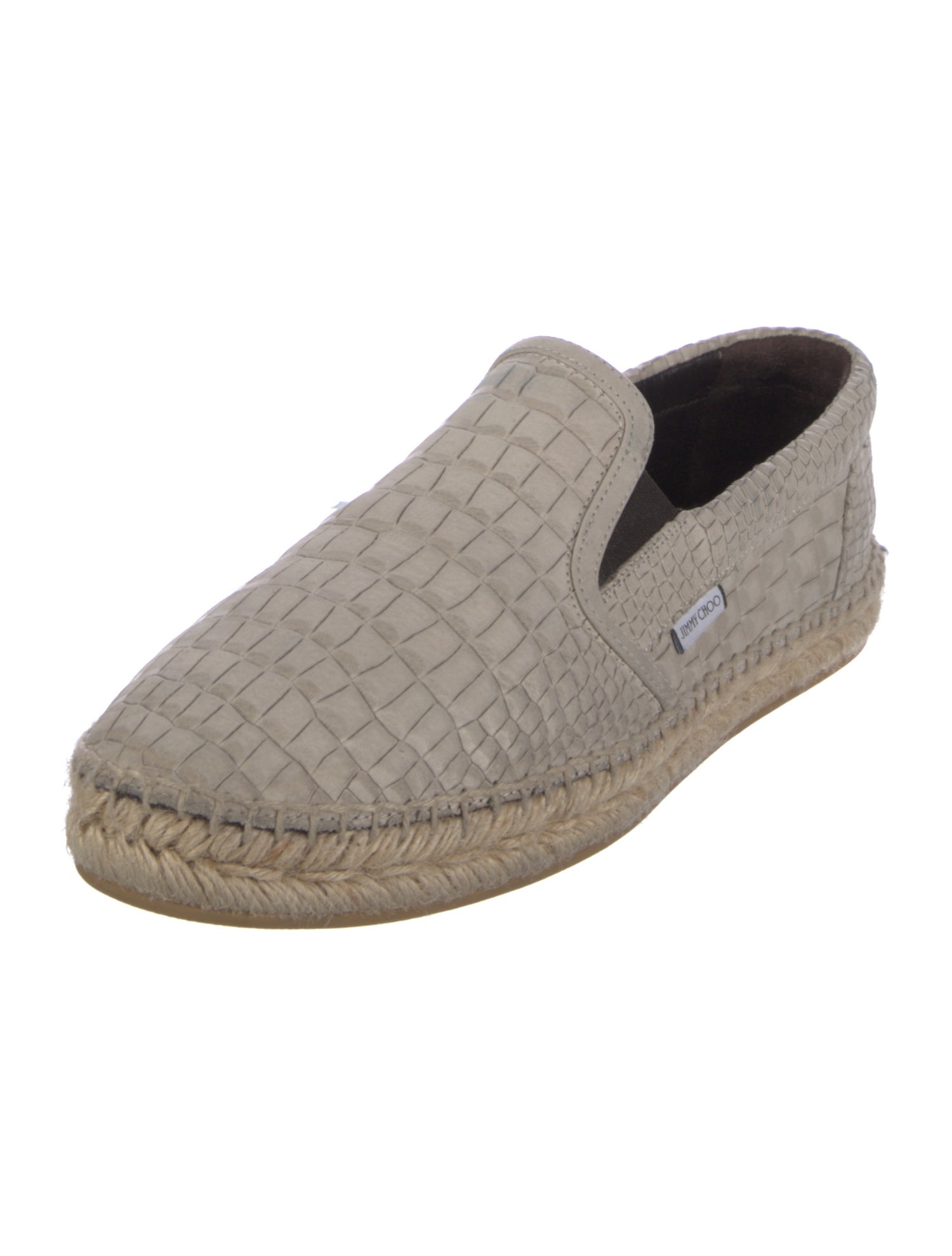 Jimmy Choo Leather Espadrilles