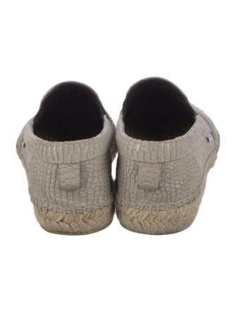 Jimmy Choo Leather Espadrilles