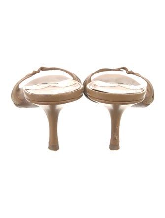 Jimmy Choo Leather Slides