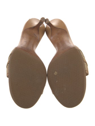 Jimmy Choo Leather Slides