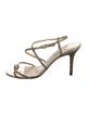 Jimmy Choo Glitter Glitter Accents Slingback Sandals