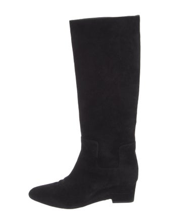 Jimmy Choo Suede Riding Boots