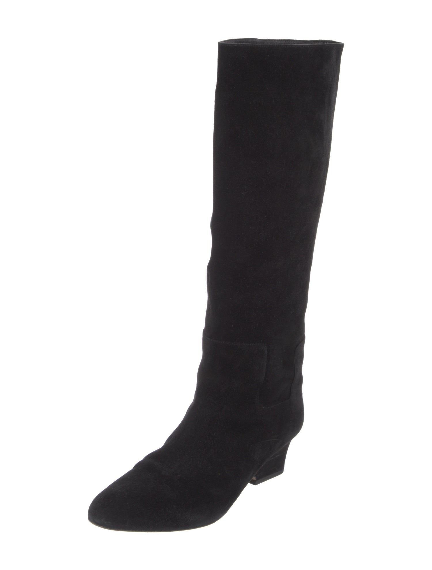 Jimmy Choo Suede Riding Boots