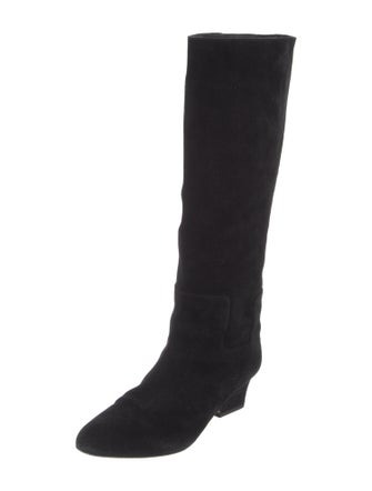 Jimmy Choo Suede Riding Boots