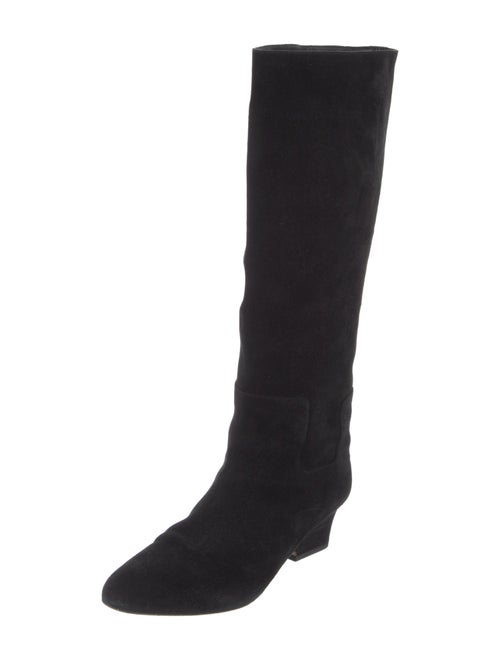 Jimmy Choo Suede Riding Boots