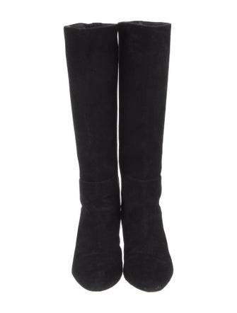 Jimmy Choo Suede Riding Boots