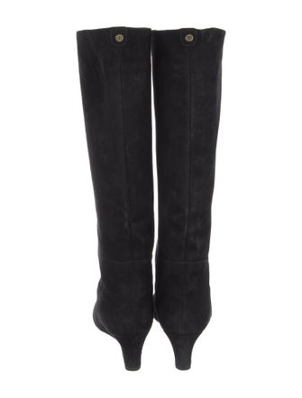 Jimmy Choo Suede Riding Boots