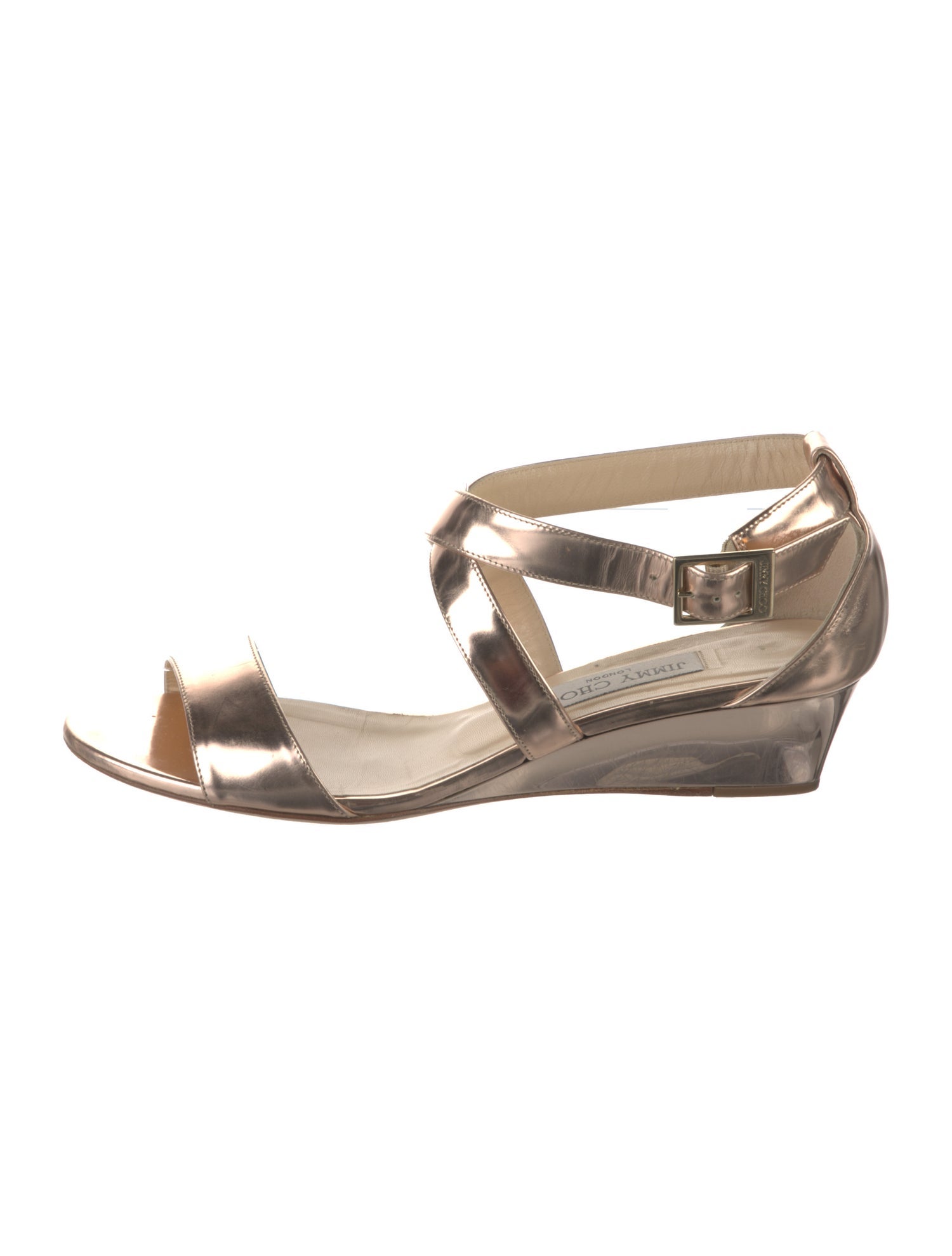 Jimmy Choo Patent Leather Sandals