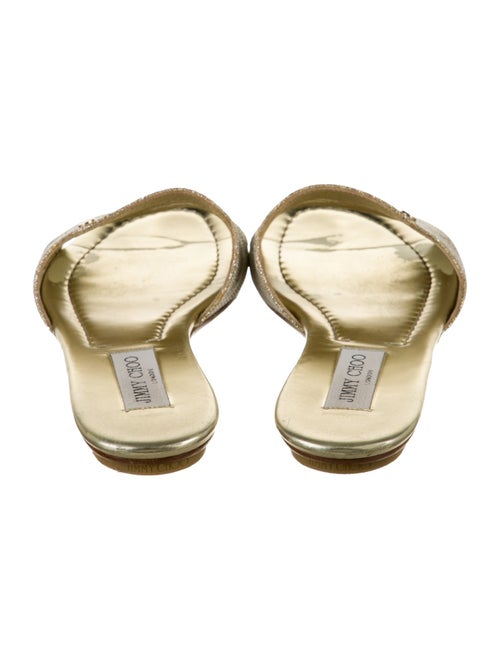 Jimmy Choo Leather Slides