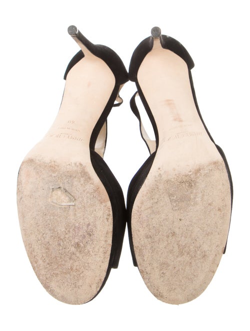 Jimmy Choo Suede T-Strap Pumps