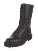 Jimmy Choo Leather Combat Boots