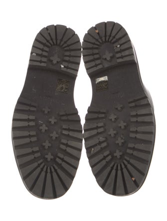 Jimmy Choo Leather Combat Boots