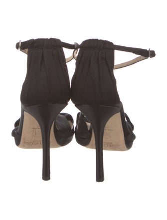 Jimmy Choo Satin Sandals