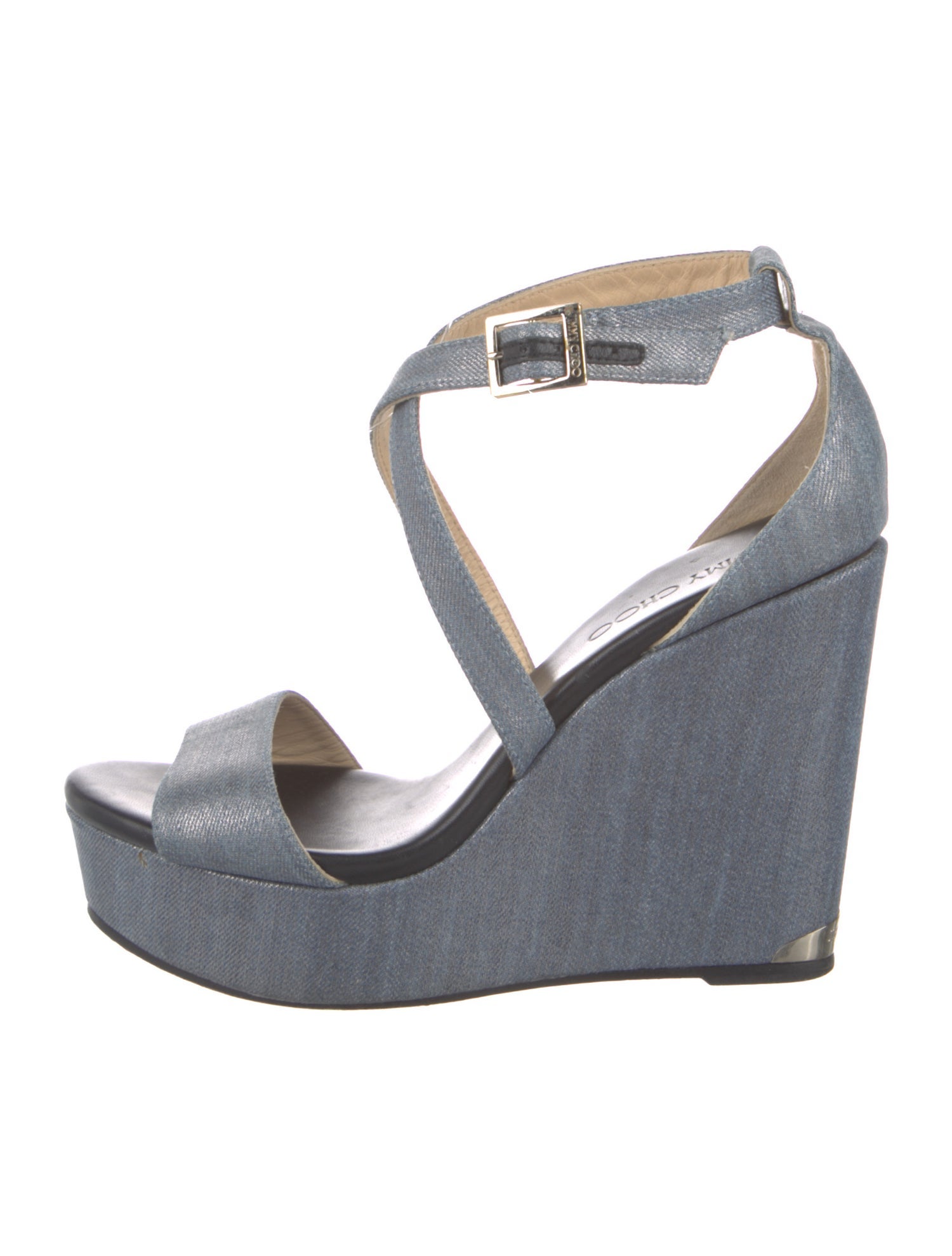 Jimmy Choo Denim Espadrilles