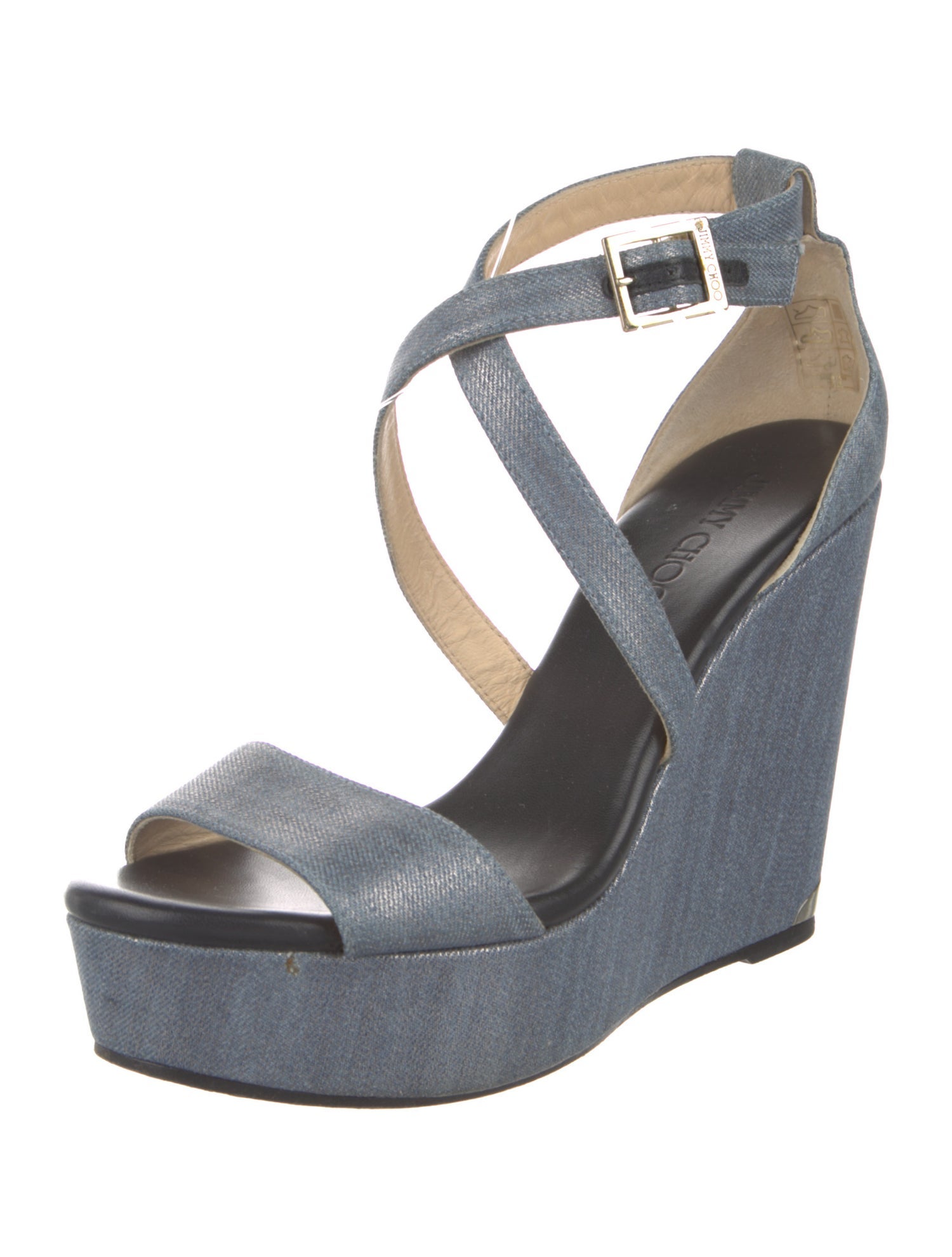 Jimmy Choo Denim Espadrilles