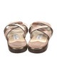 Jimmy Choo Leather Slides
