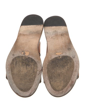 Jimmy Choo Leather Slides