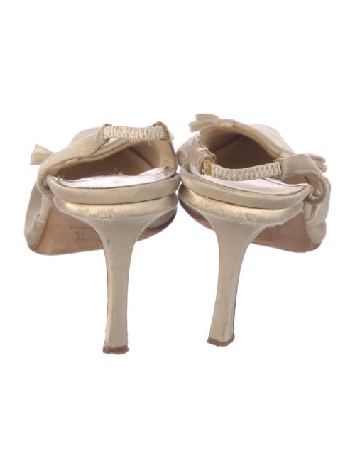 Jimmy Choo Satin Slingback Pumps