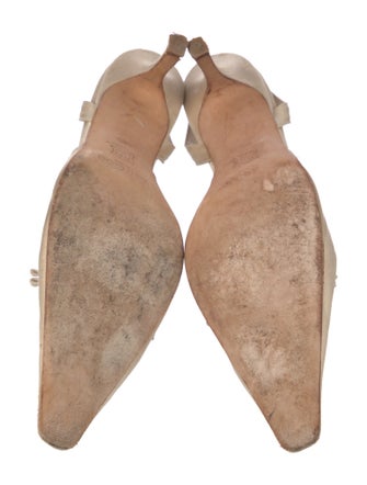 Jimmy Choo Satin Slingback Pumps