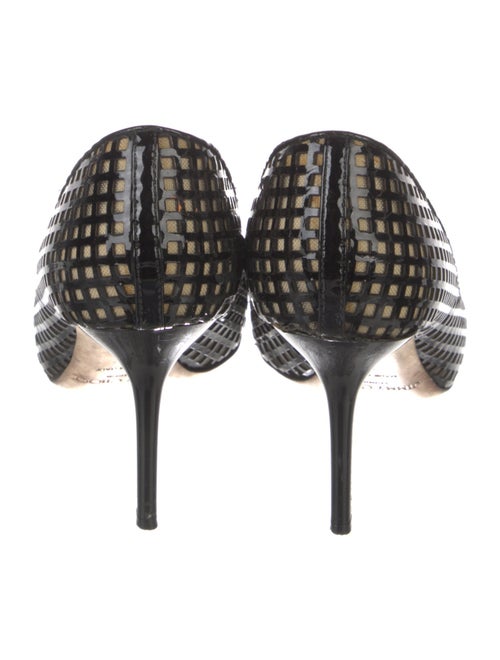 Jimmy Choo Mesh Patterned Pumps