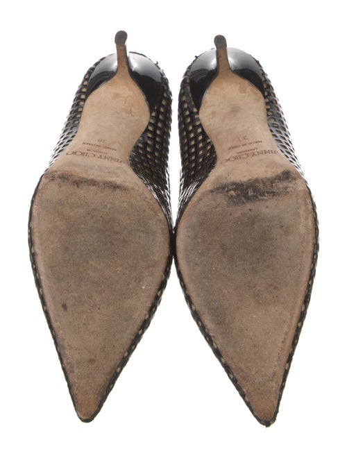 Jimmy Choo Mesh Patterned Pumps