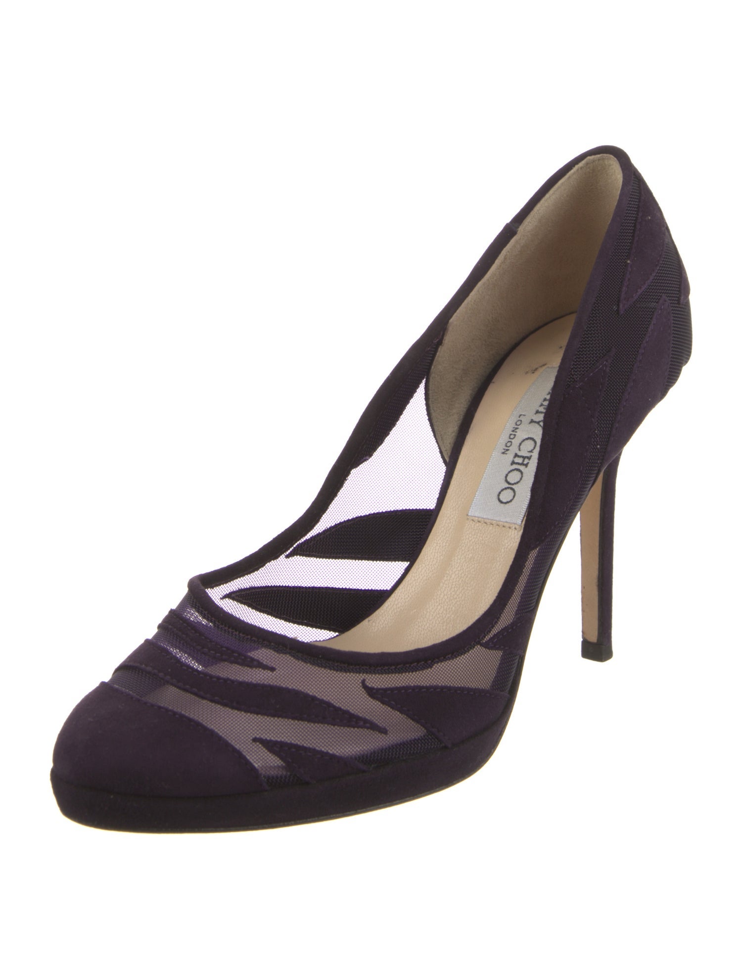Jimmy Choo Mesh D'Orsay Pumps
